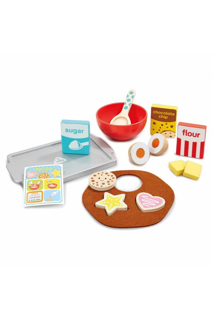 Wooden Cookie Baking Set