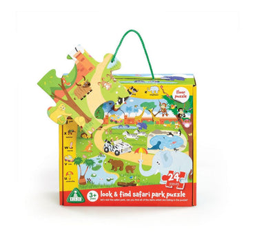 Elc Look & Find Safari Park 24 Piece Floor Jigsaw Puzzle