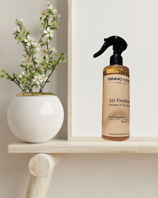 Blooming OUD Fresh Aerosol Linen Spray Bottle