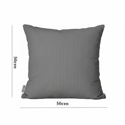 Danny Home Cotton Corduroy Cushion – Grey 50x50cm