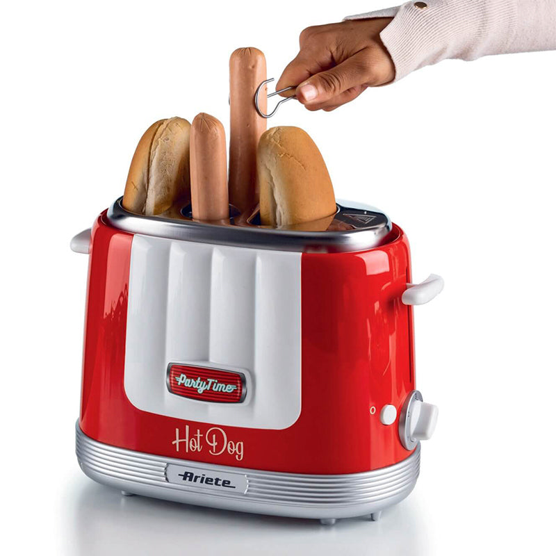 Ariete 206/00 Hot Dog Maker Red , 652W