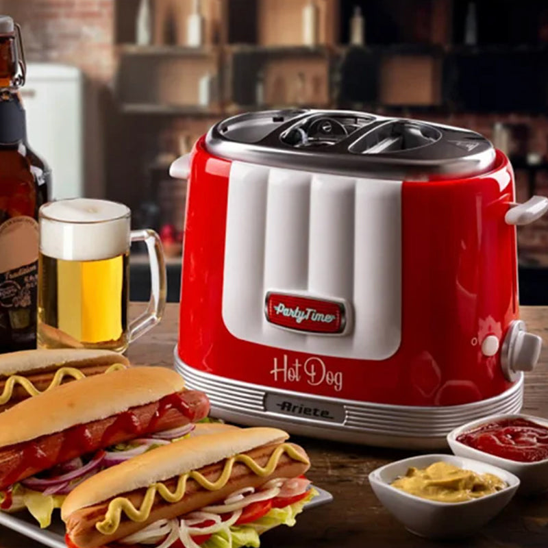 Ariete 206/00 Hot Dog Maker Red , 652W