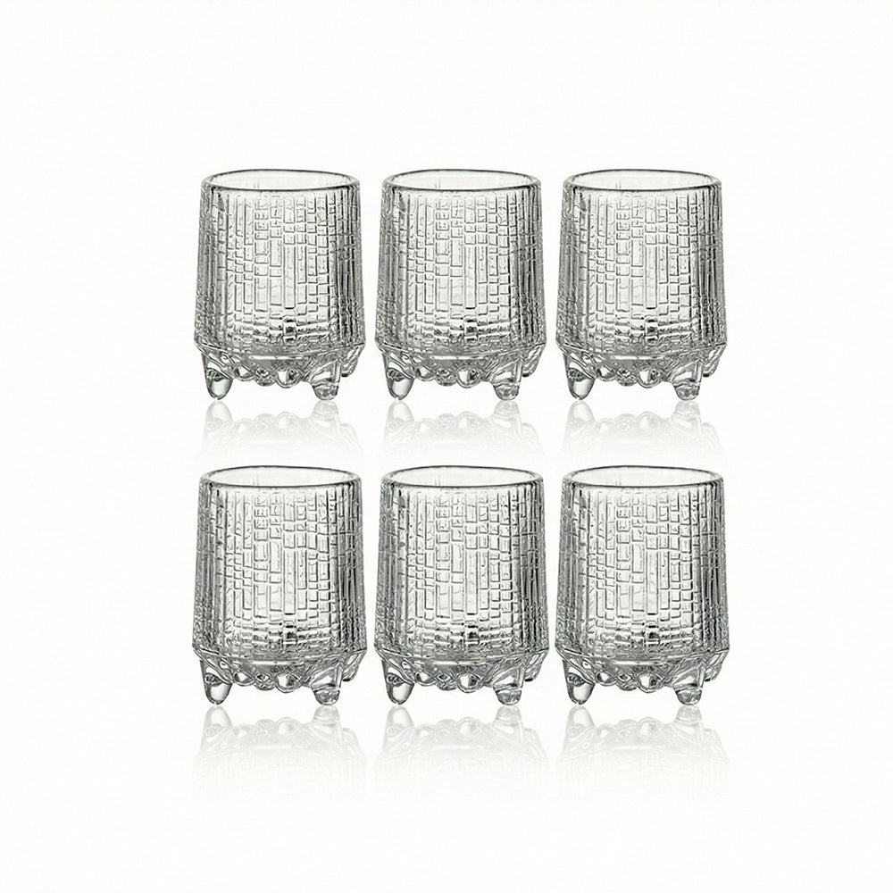 6-Pcs Clear Glass Shot Set 40-ml #333