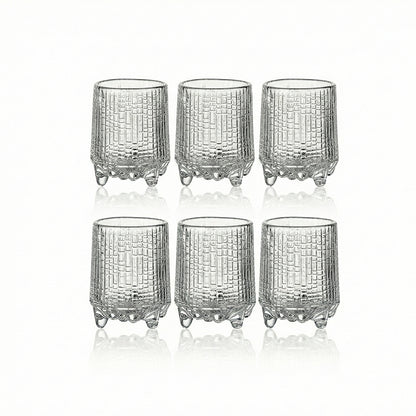 6-Pcs Clear Glass Shot Set 40-ml #333