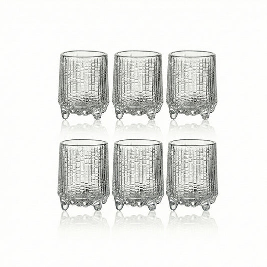6-Pcs Clear Glass Shot Set 40-ml #333