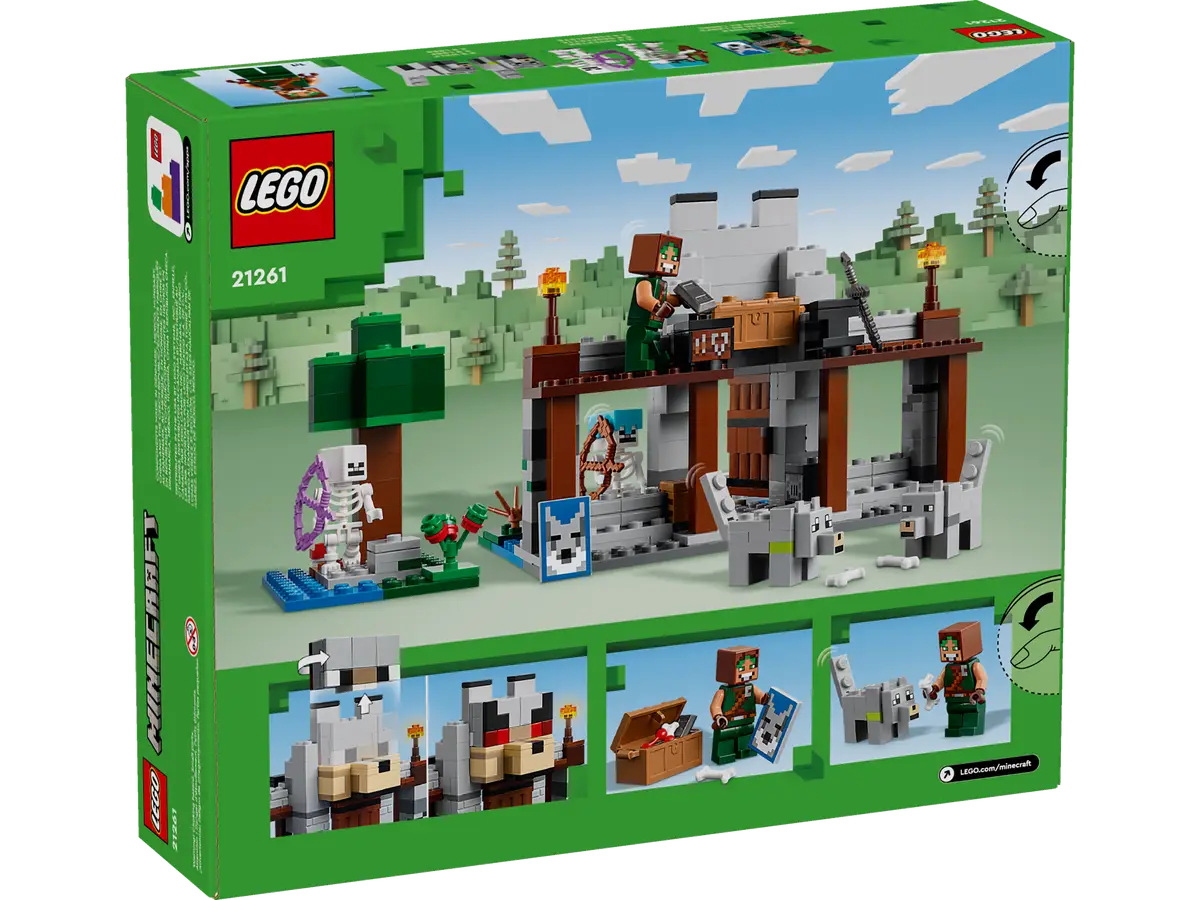 LEGO Minecraft The Wolf Stronghold (21261)