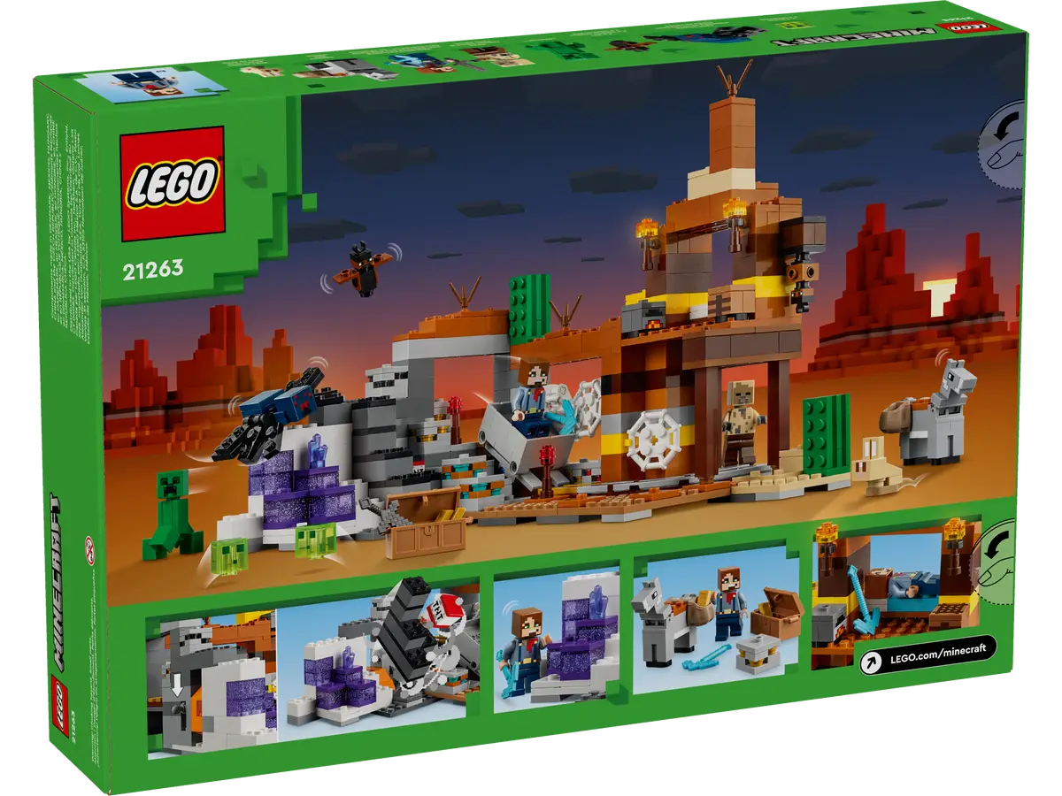 Lego Minecraft The Badlands Mineshaft (21263)