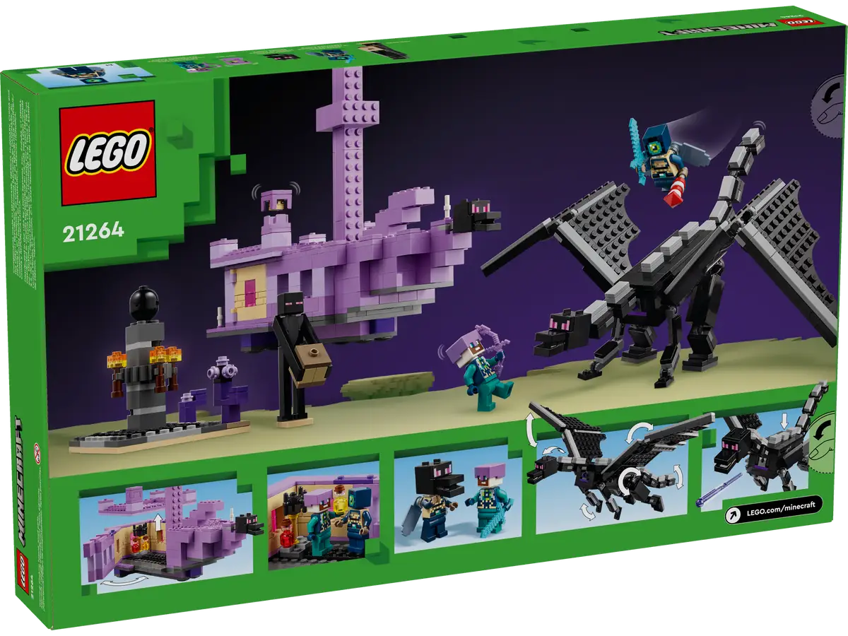 Lego Minecraft The Ender Dragon and End Ship (21264)