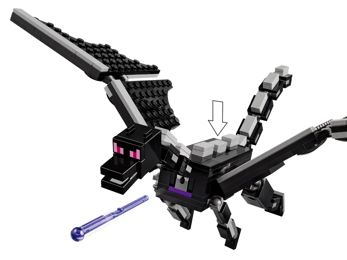 Lego Minecraft The Ender Dragon and End Ship (21264)