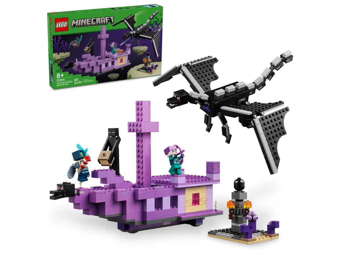 Lego Minecraft The Ender Dragon and End Ship (21264)