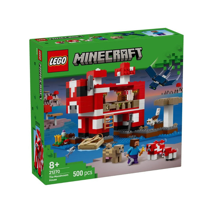 Lego Minecraft The Mooshroom House (21270)