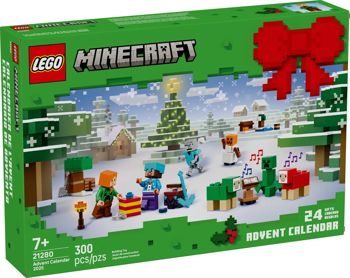 Lego Minecraft Advent Calendar 2025 (21280)