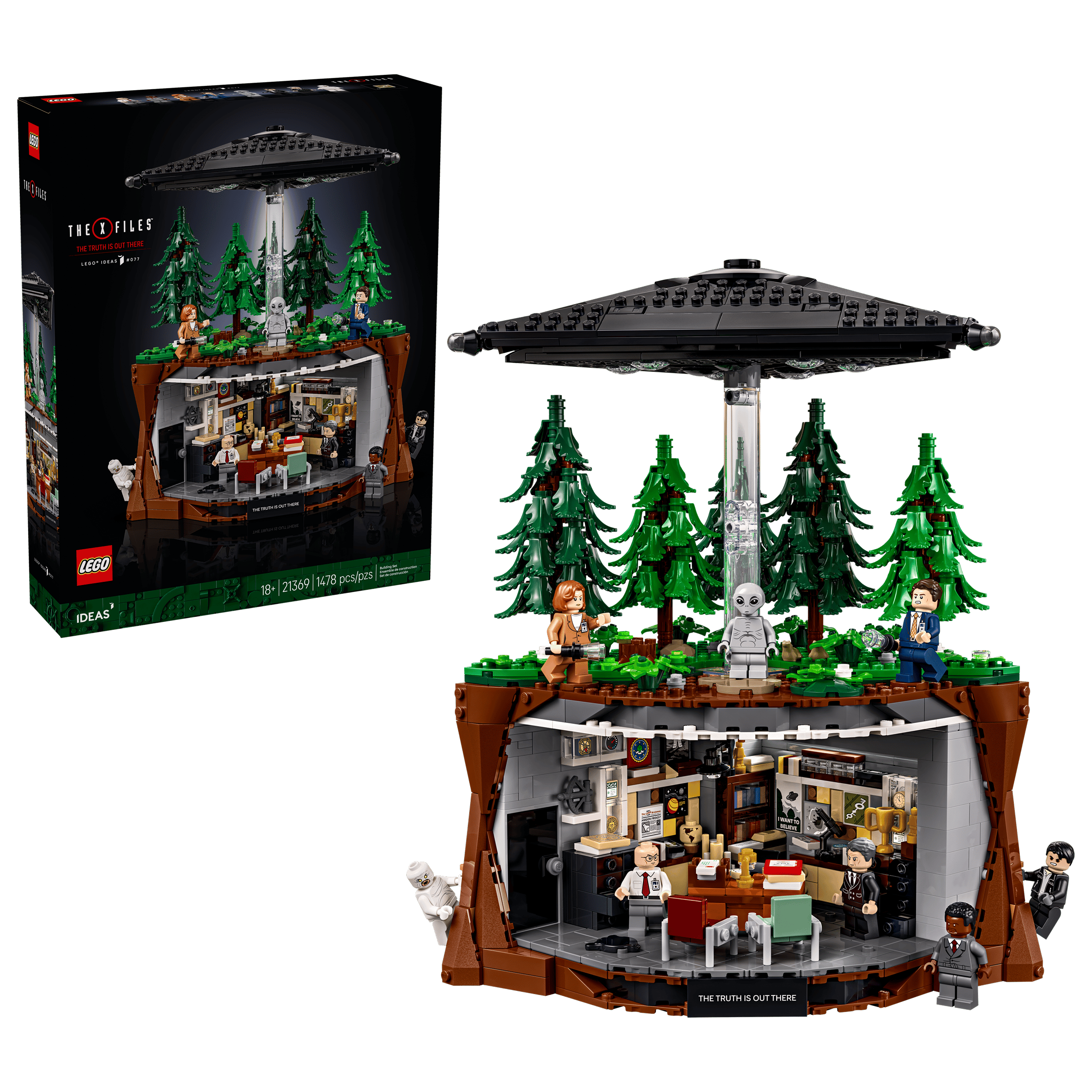 LEGO Ideas - The X-Files Set for Adults - 21369