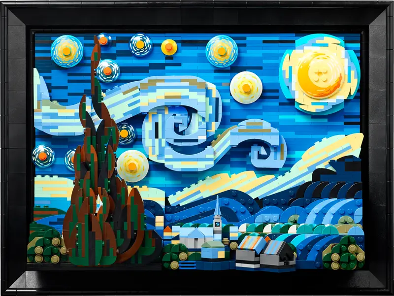 Lego Vincent van Gogh - The Starry Night (21333)