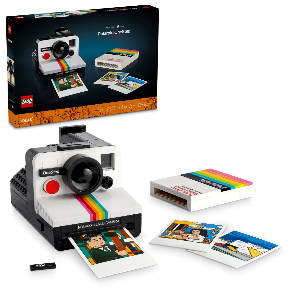 Lego Polaroid One Step SX-70 Camera (21345)