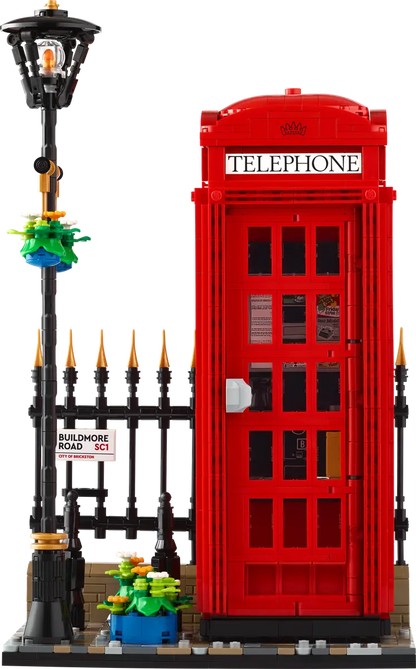 Lego Red London Telephone Box (21347)