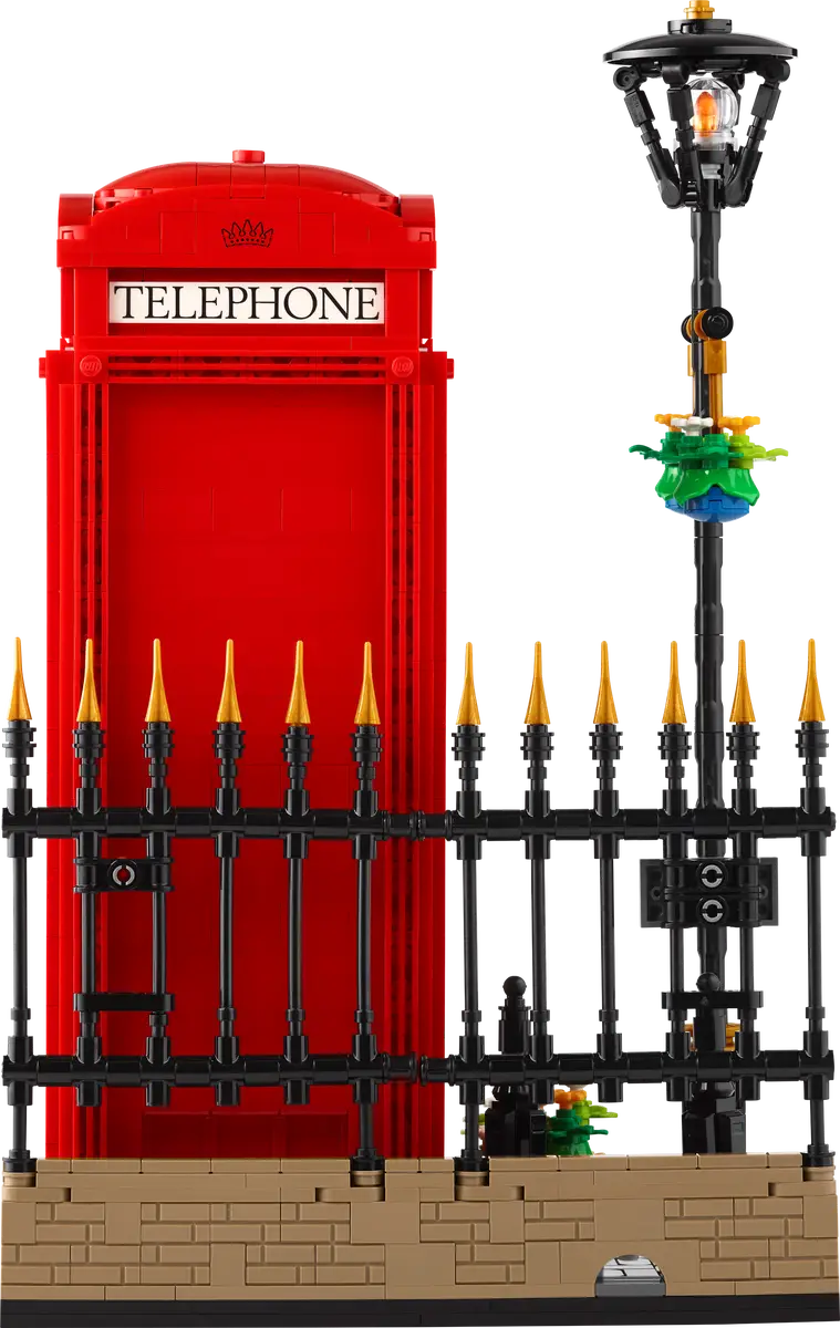 Lego Red London Telephone Box (21347)