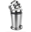 Wenko Cosmetic pedal bin Easy-Close rustproof stainless steel, 5 L