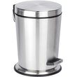 Wenko Cosmetic pedal bin Easy-Close rustproof stainless steel, 5 L