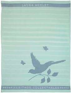 Laura Ashley Mint Bird Tea towel