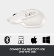 Logitech Mx Master 2S Wrls Mouse Light Grey 910-005141