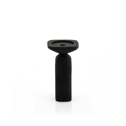 Candle Holder Squand Medium – Black – by By-Boo