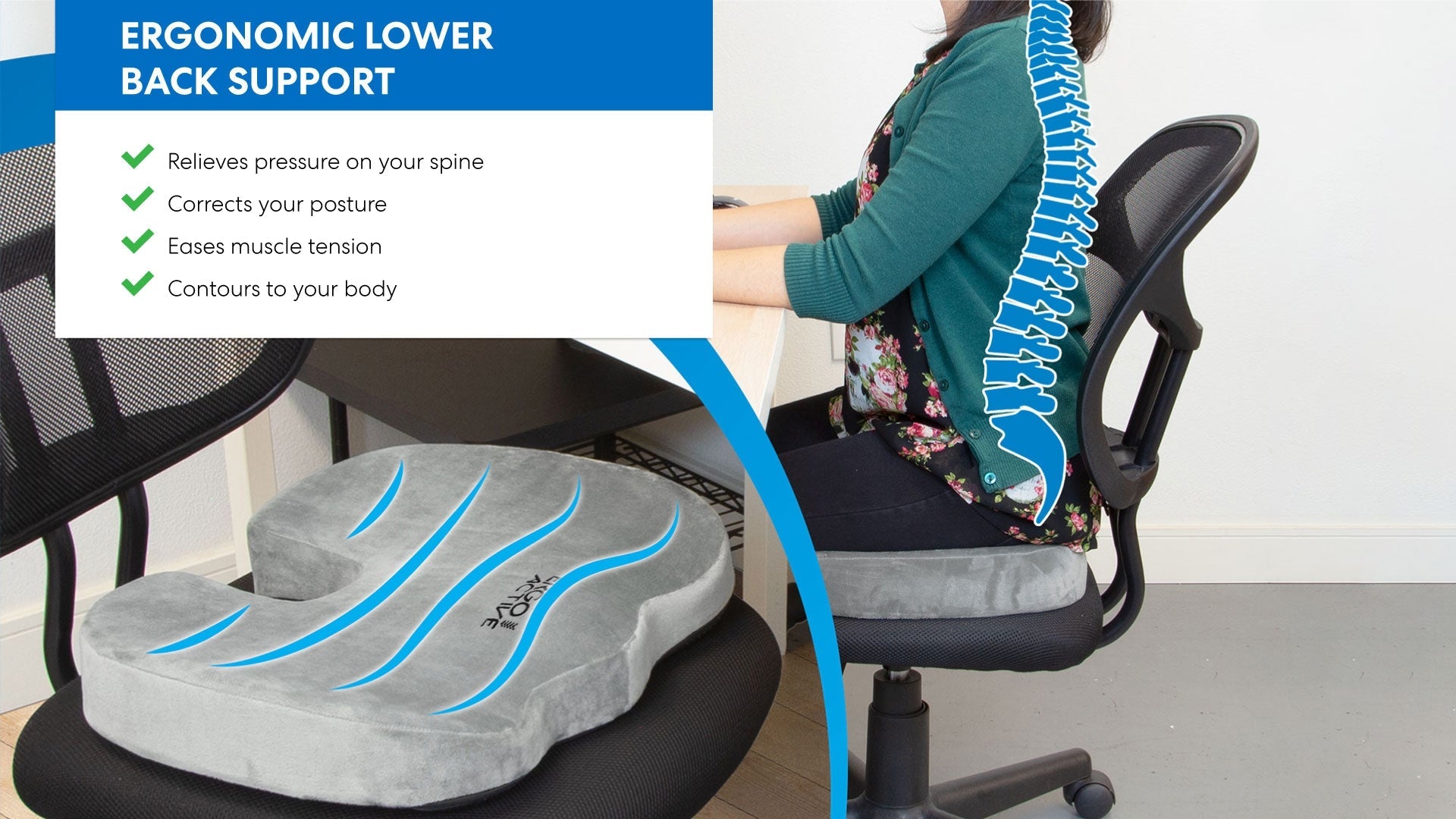 Memory Foam Seat Cushion