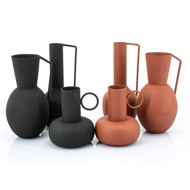 Vase Delphi Medium -Rust- by By-Boo
