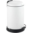 Wenko pedal bin “lagun” 12lt white