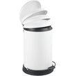 Wenko pedal bin “lagun” 12lt white