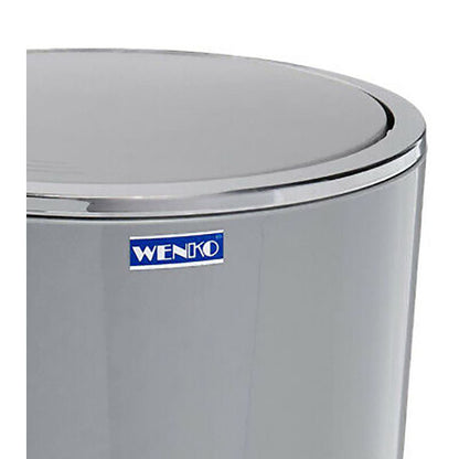 Wenko Swing cover bin Inca Grey high-grade plastic, 5 l