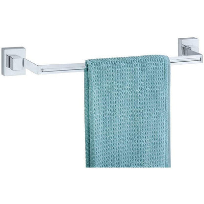 Wenko Vacuum-Loc? towel bar Uno Quadro – Towel rail Stainless steel