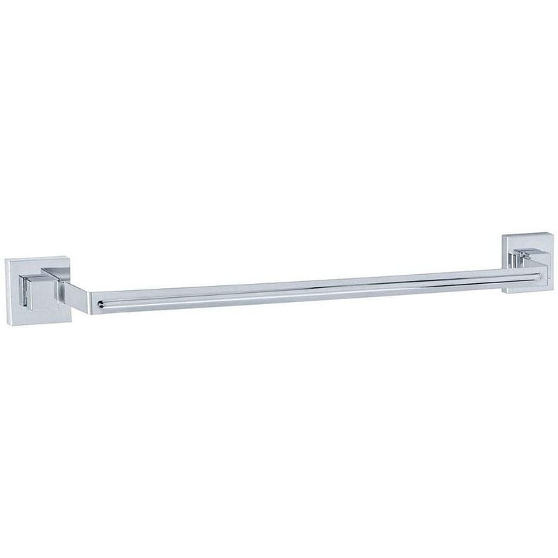 Wenko Vacuum-Loc? towel bar Uno Quadro – Towel rail Stainless steel