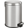 Wenko Leman Cosmetic Pedal Bin 20 Liter Stainless Steel