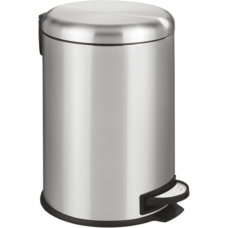 Wenko Leman Cosmetic Pedal Bin 20 Liter Stainless Steel