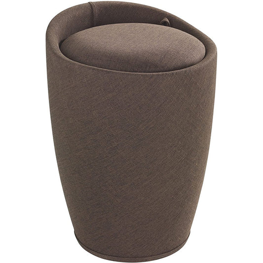 Wenko Candy Bathroom stool Linen Look Brown