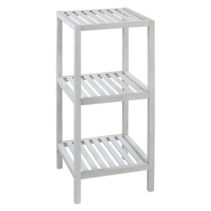 Wenko 3 tiers shelves unit norway white