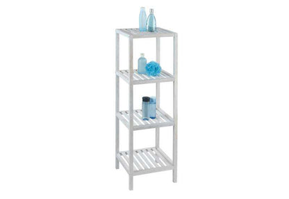 Household and bathroom shelf Norway, natural white By Wenko.de