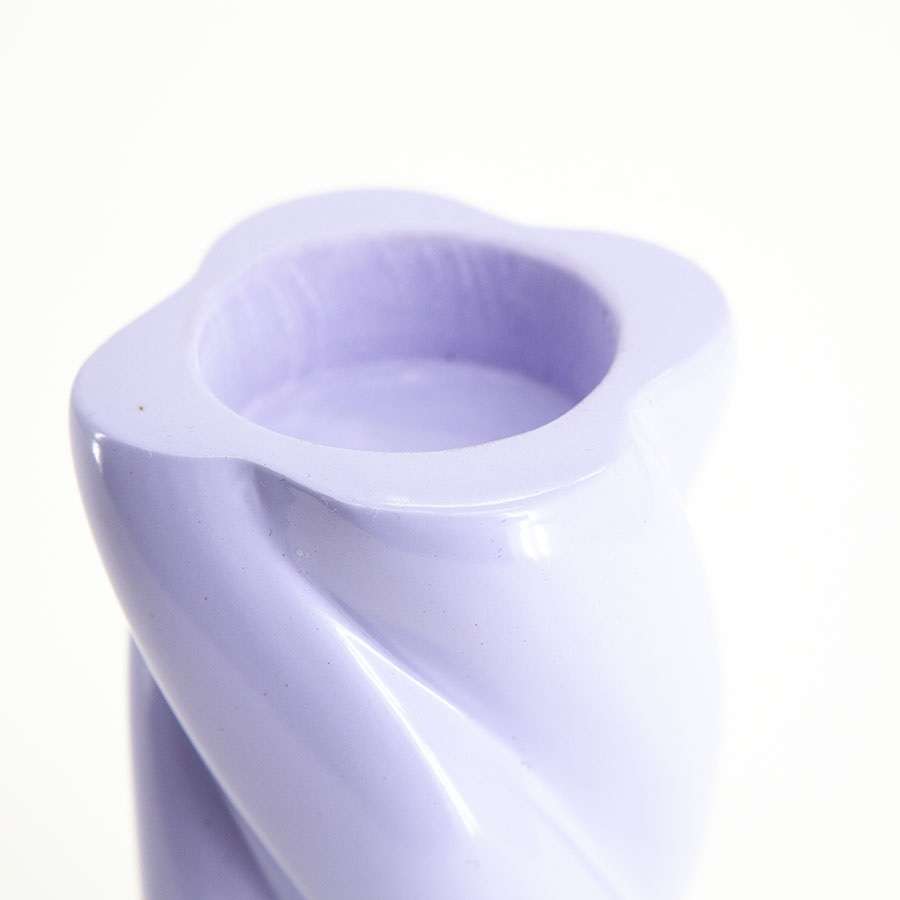 Candle holder Chuppa Purple -21cm- by By-Boo