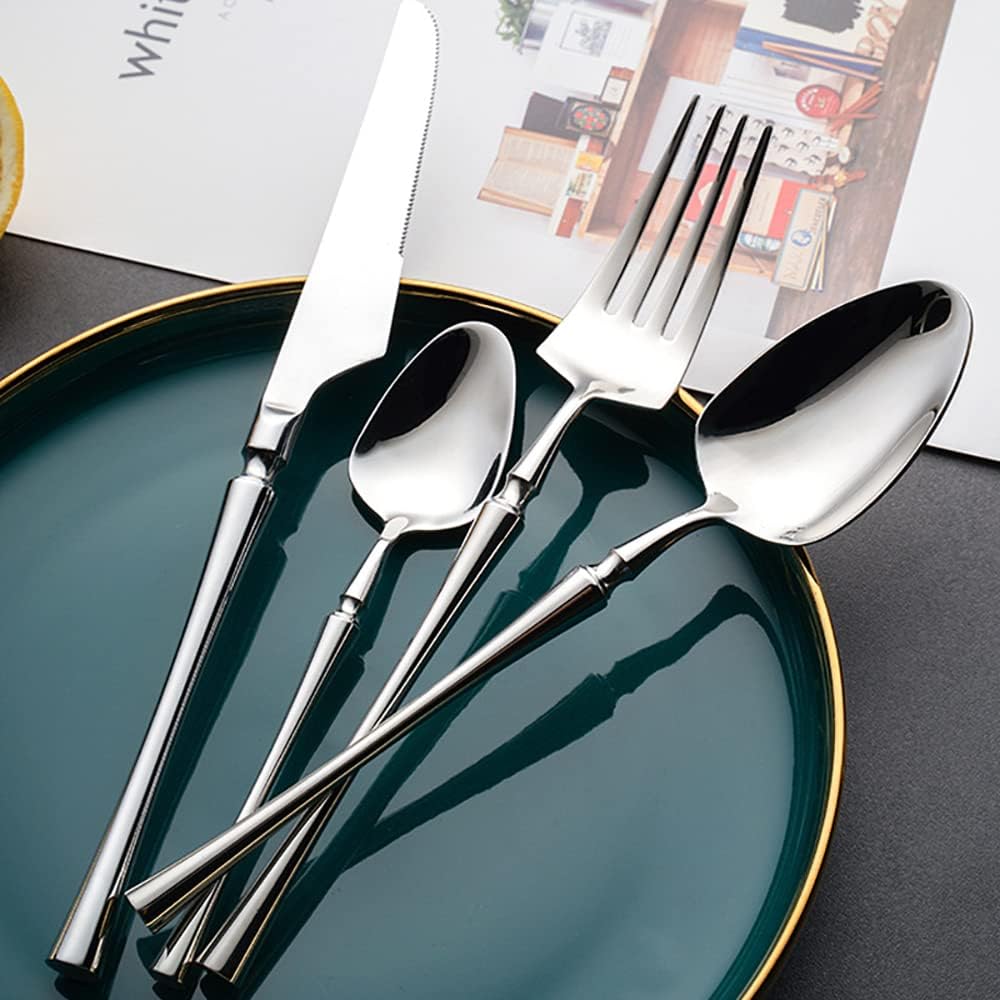PROUD 5-Pieces Brilliant Stainless Steel 304 Silverware Tableware Cutlery Set ( 666 )