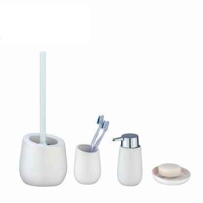 Wenko Toilet set Badi white Ceramic