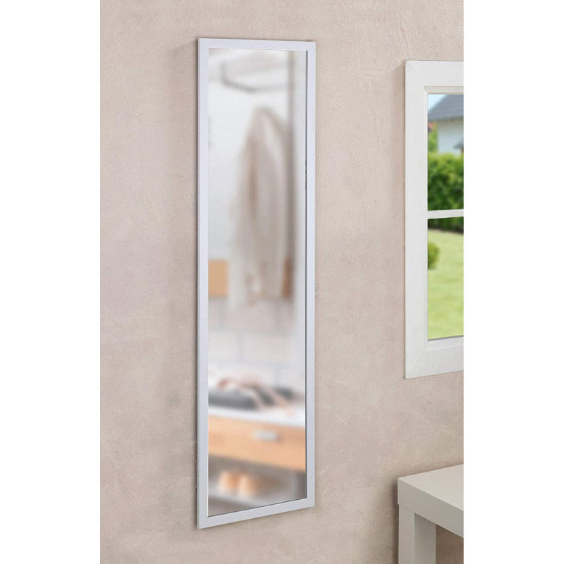 Wenko door mirror “arcadia” white