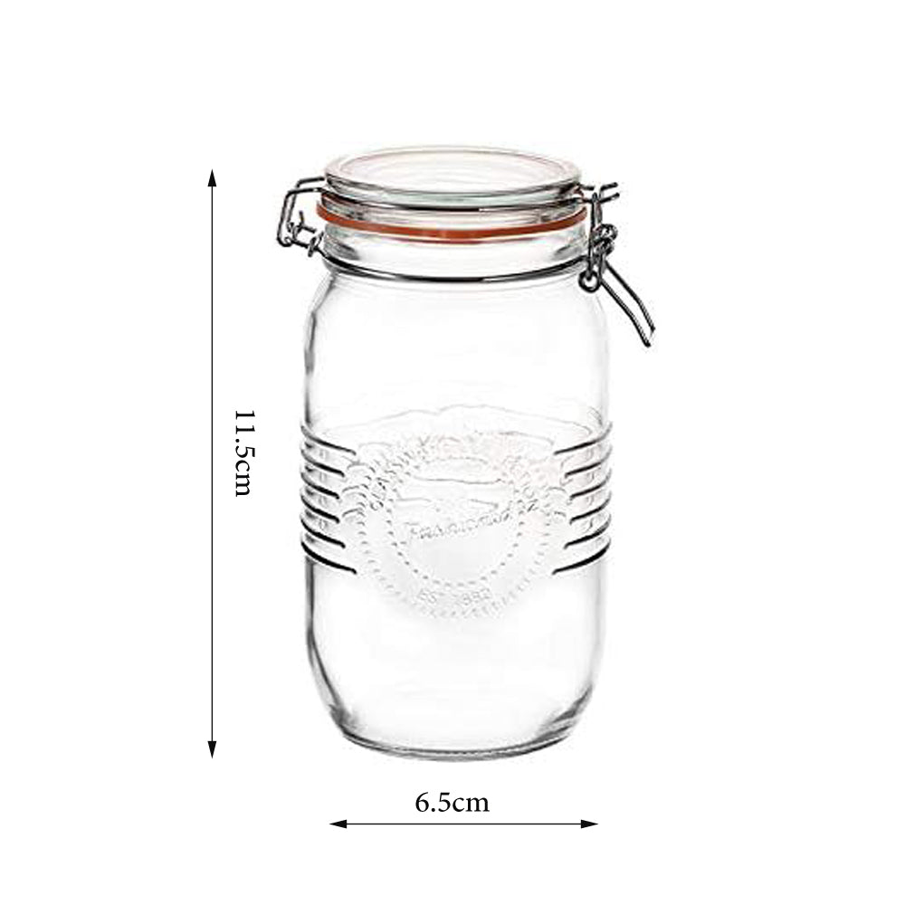 Danny Home Small Glass Spice Jar 11.5cm