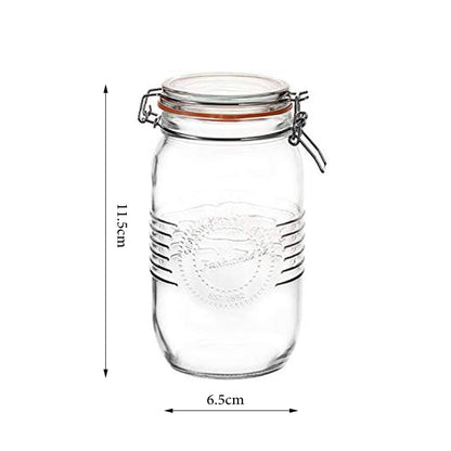 Danny Home Small Glass Spice Jar 11.5cm