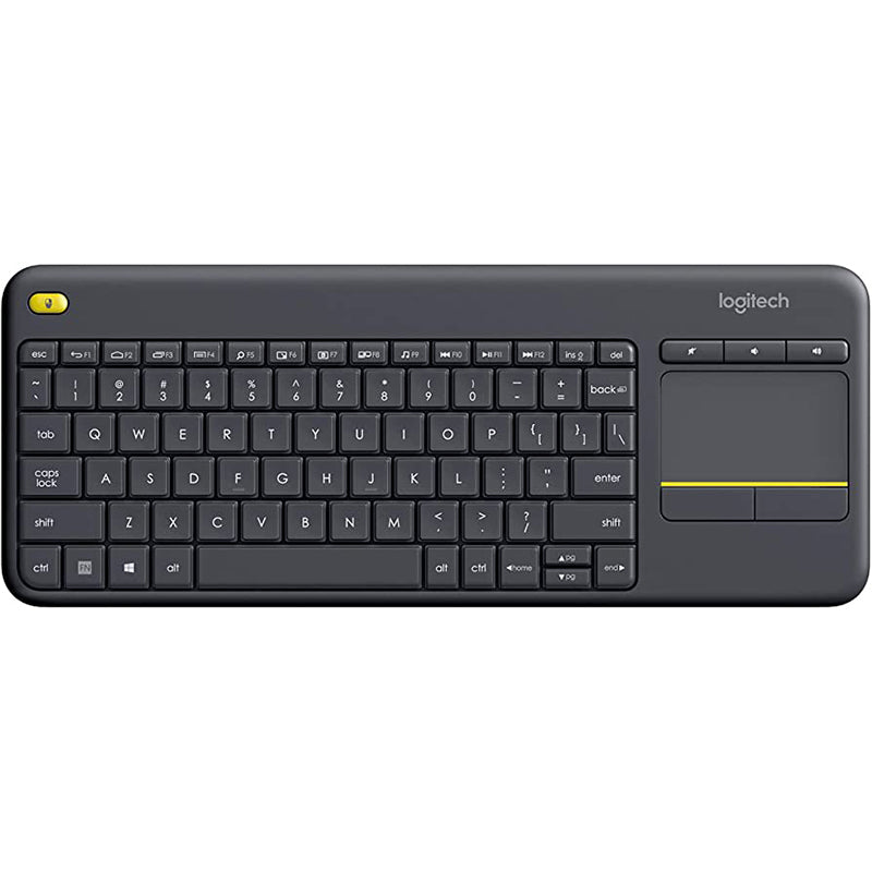 Logitech K400 Plus Wrls Touch Kbrd Blk 920-0007145