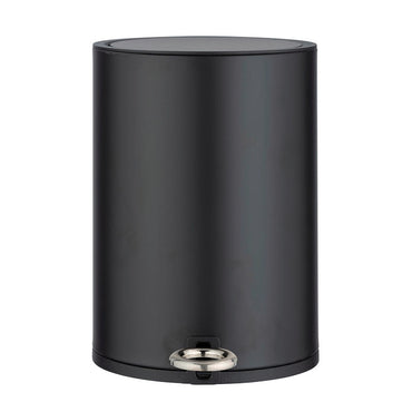 Wenko Cosmetic pedal bin Monza Easy Close black matt