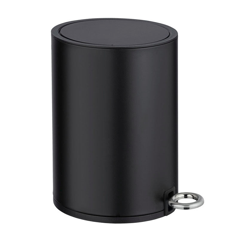 Wenko Cosmetic pedal bin Monza Easy Close black matt