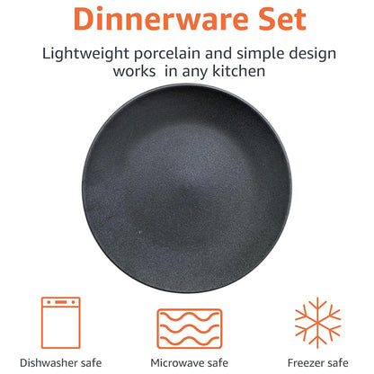 Danny Home 10.5-Inch Porcelain Dinner Plate 1-Piece