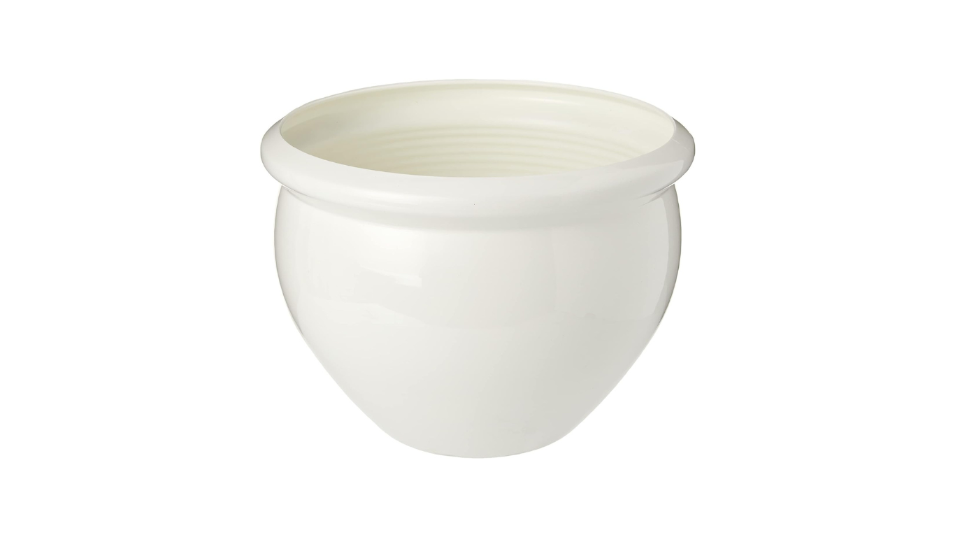Emsa 512668 Siena Nobile Garden Flower Pot-Ruby Red – ø 26 x 19 cm