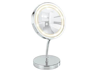 LED cosmetic standing mirror Brolo – Ø 15 By Wenko.de